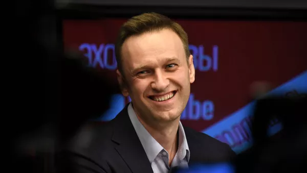 Alexey Navalny trong một cuộc phỏng vấn trên đài phát thanh Tiếng vọng của Moscow - Sputnik Việt Nam