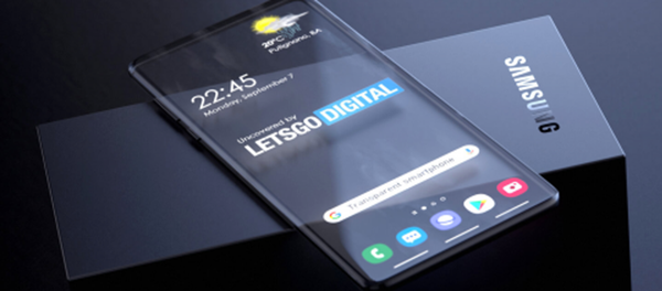 Thiết kế điện thoại thông minh với màn hình trong suốt của Samsung - Sputnik Việt Nam