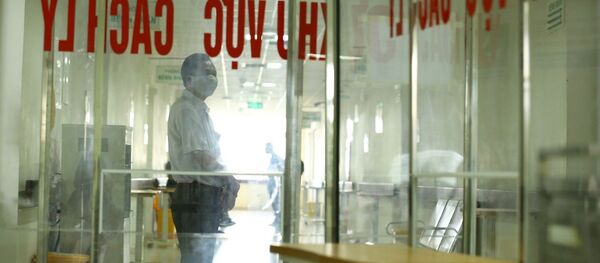 Khu cách ly cho công dân trở về từ Guinea Xích đạo tại bệnh viện Bệnh Nhiệt đới TƯ cơ sở 2 - Sputnik Việt Nam