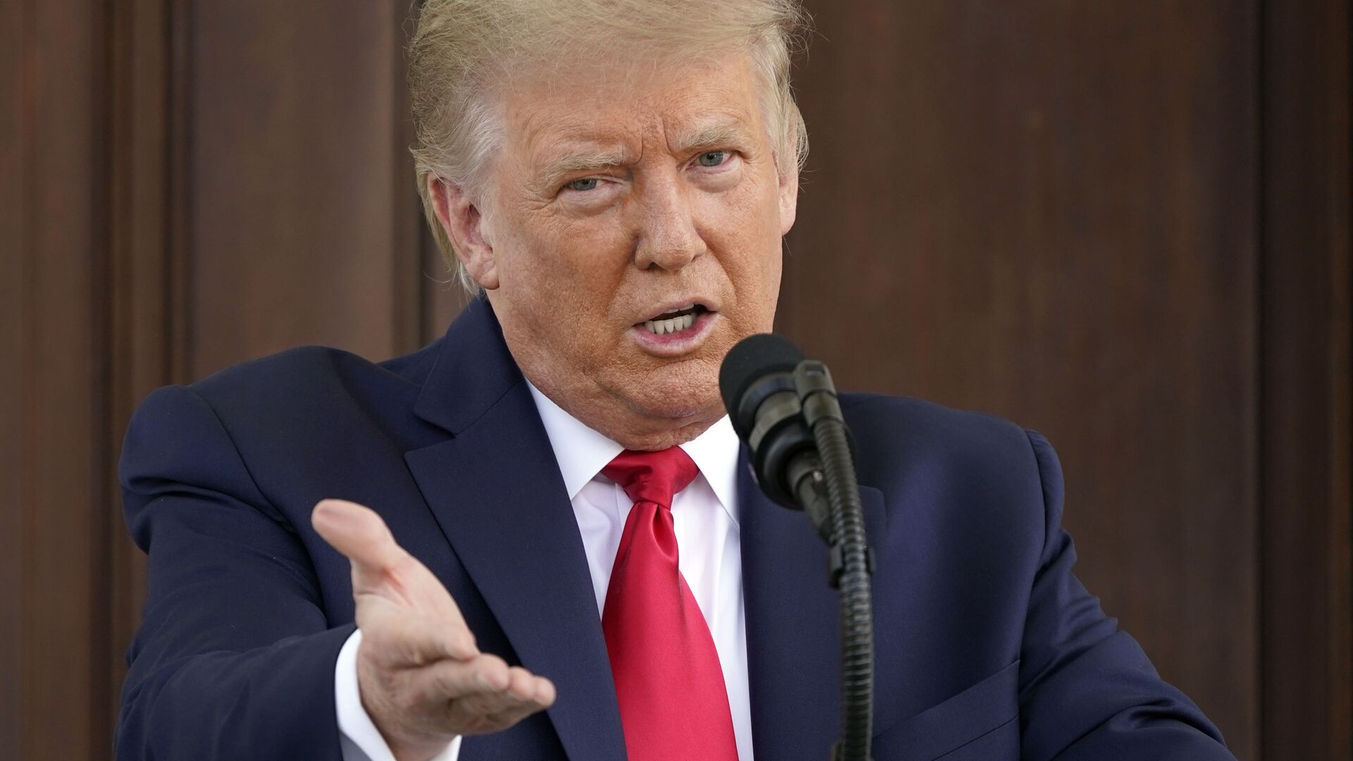  Tổng thống Mỹ Donald Trump - Sputnik Việt Nam, 1920, 18.09.2023