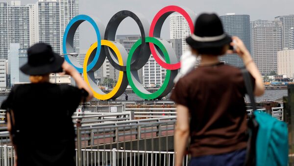 Vòng Olympic ở Tokyo. - Sputnik Việt Nam