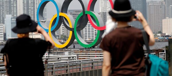 Vòng Olympic ở Tokyo. - Sputnik Việt Nam