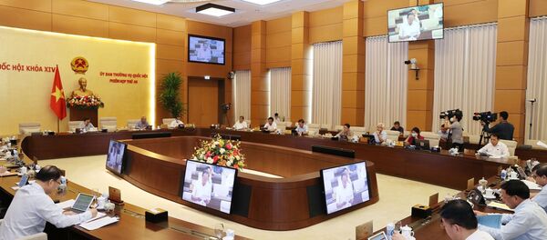 Toàn cảnh phiên họp. - Sputnik Việt Nam