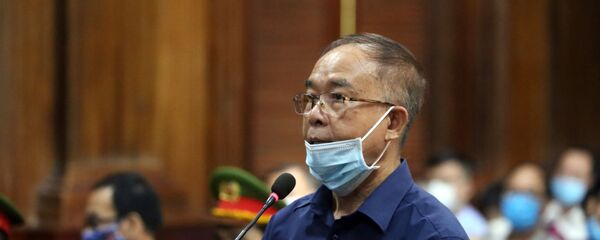 Bị cáo Nguyễn Thành Tài, nguyên Phó Chủ tịch UBND Thành phố Hồ Chí Minh. - Sputnik Việt Nam