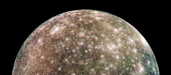 Vệ tinh tự nhiên của hành tinh Sao Mộc Callisto - Sputnik Việt Nam