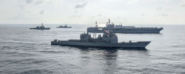 Tàu Mỹ ở Biển Đông Tàu Mỹ ở Biển Đông - Sputnik Việt Nam