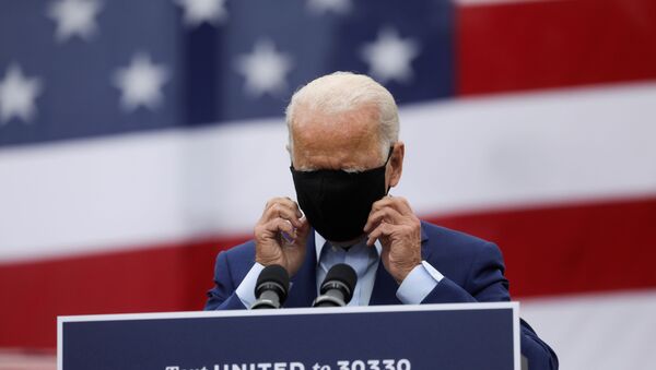 Ứng cử viên tổng thống đảng Dân chủ Joe Biden - Sputnik Việt Nam