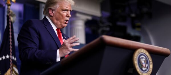 Tổng thống Mỹ Donald Trump. Tổng thống Mỹ Donald Trump. - Sputnik Việt Nam