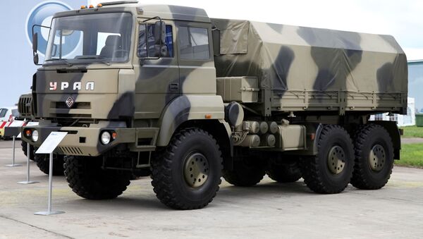 Ural-6370 tại triển lãm năm 2012 - Sputnik Việt Nam