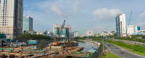 Xây dựng tại Thành phố Hồ Chí Minh. - Sputnik Việt Nam
