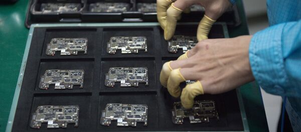 Sản xuất chip ở Trung Quốc. - Sputnik Việt Nam
