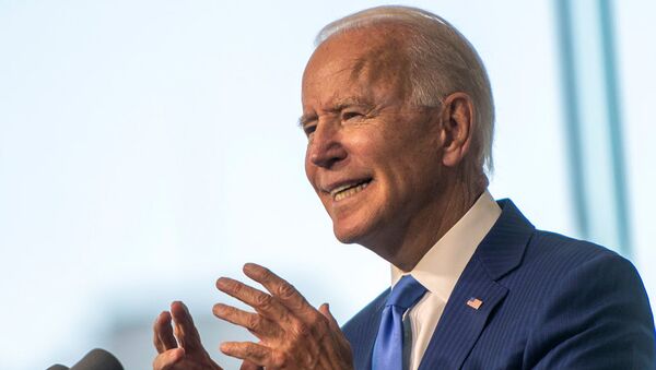 Ứng cử viên tổng thống đảng Dân chủ Joe Biden - Sputnik Việt Nam