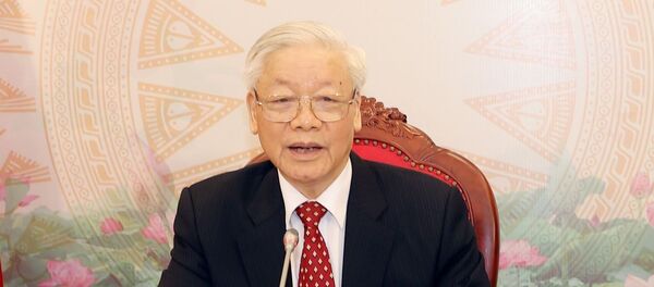 Tổng Bí thư, Chủ tịch nước Nguyễn Phú Trọng điện đàm với Tổng Bí thư, Chủ tịch nước Trung Quốc Tập Cận Bình - Sputnik Việt Nam