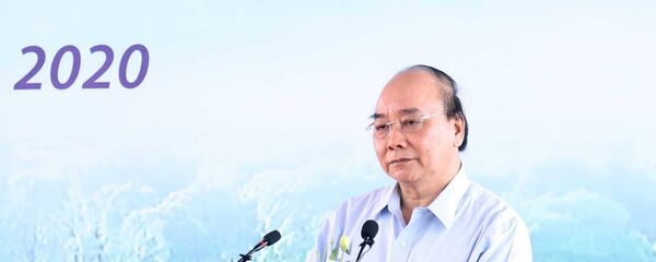 Thủ tướng Nguyễn Xuân Phúc phát biểu.  - Sputnik Việt Nam