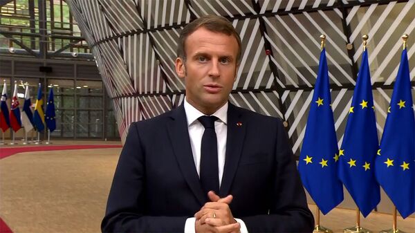 Tổng thống Pháp Emmanuel Macron - Sputnik Việt Nam