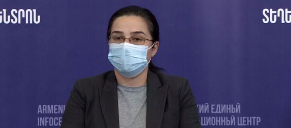 Thư ký báo chí của Bộ Ngoại giao Armenia Anna Naghdalyan. - Sputnik Việt Nam