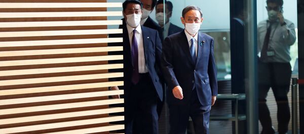 Người đứng đầu Chính phủ Nhật Bản ông Yoshihide Suga. - Sputnik Việt Nam