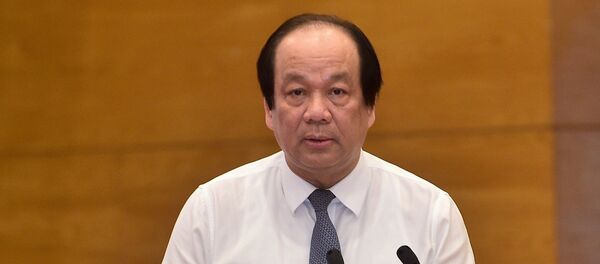 Bộ trưởng, Chủ nhiệm Văn phòng Chính phủ, Người phát ngôn Chính phủ Mai Tiến Dũng chủ trì họp báo. Bộ trưởng, Chủ nhiệm Văn phòng Chính phủ, Người phát ngôn Chính phủ Mai Tiến Dũng chủ trì họp báo. - Sputnik Việt Nam