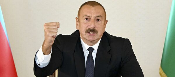 Tổng thống Ilham Aliyev phát biểu trước người dân Azerbaijan - Sputnik Việt Nam