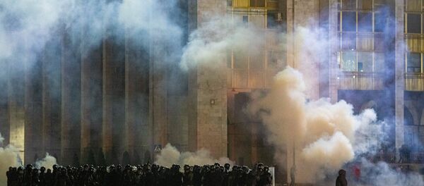 Biểu tình ở Bishkek - Sputnik Việt Nam