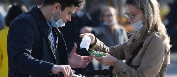  Xiết chặt quy định đeo khẩu trang ở Matxcơva. - Sputnik Việt Nam