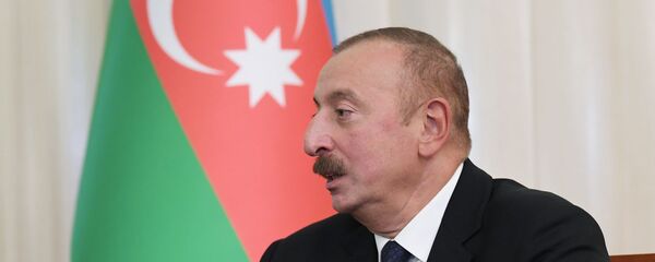 Tổng thống Azerbaijan Ilham Aliyev. Tổng thống Azerbaijan Ilham Aliyev. - Sputnik Việt Nam