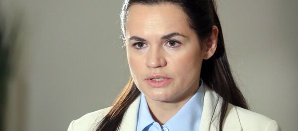 Cựu ứng cử viên tổng thống Svetlana Tikhanovskaya - Sputnik Việt Nam
