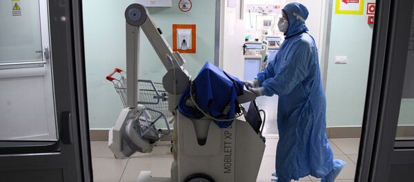 Bệnh viện COVID-19 số 15 được đặt theo tên O. Filatov. Bệnh viện COVID-19 số 15 được đặt theo tên O. Filatov. - Sputnik Việt Nam