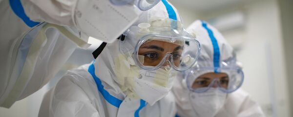 Bệnh viện COVID-19. Bệnh viện COVID-19. - Sputnik Việt Nam