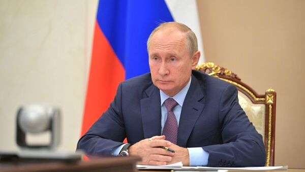 Tổng thống Nga Vladimir Putin. - Sputnik Việt Nam