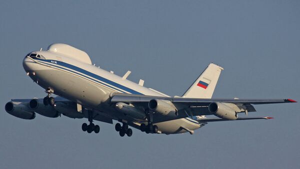 Đài chỉ huy trên không Il-80 (Il-86 VKP). - Sputnik Việt Nam