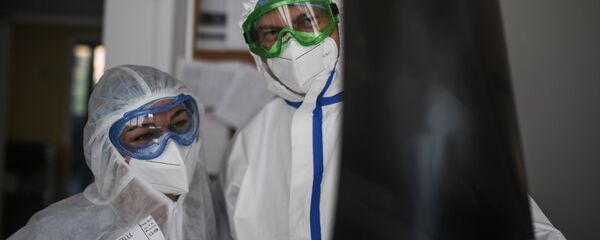 Các bác sĩ tại Bệnh viện 15 ở Moskva. - Sputnik Việt Nam