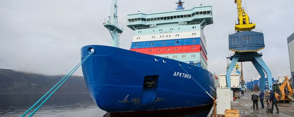 Tàu phá băng nguyên tử «Arktika» bắt đầu vận hành. - Sputnik Việt Nam