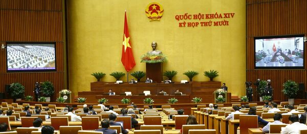 Quang cảnh phiên họp chiều 21/10. - Sputnik Việt Nam