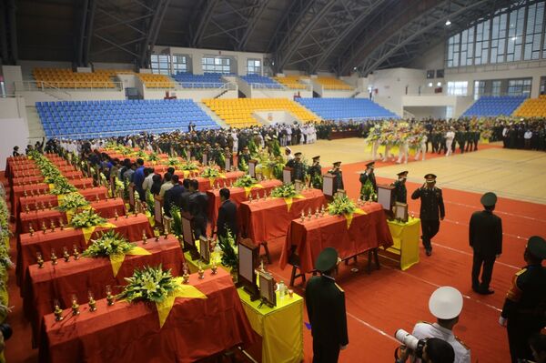 Lễ truy điệu 22 liệt sĩ hy sinh ở Quảng Trị - Sputnik Việt Nam