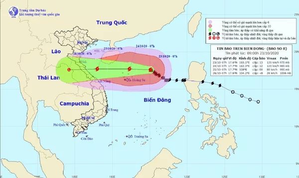 Bão số 8 mạnh lên nhanh chóng Bão số 8 mạnh lên nhanh chóng - Sputnik Việt Nam