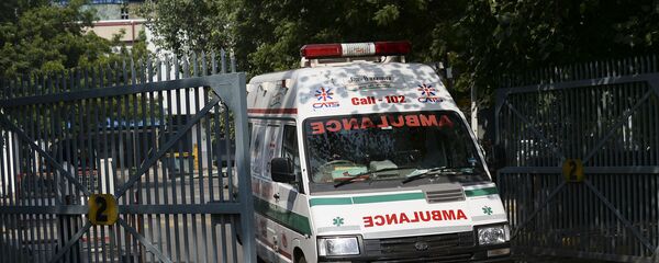 Xe cứu thương ở Ấn Độ. Lưu trữ ảnh - Sputnik Việt Nam