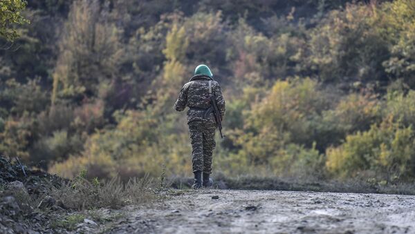 Lính Armenia ở Nagorno-Karabakh - Sputnik Việt Nam