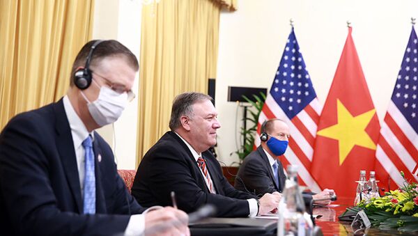 Ngoại trưởng Mỹ Mike Pompeo - Sputnik Việt Nam