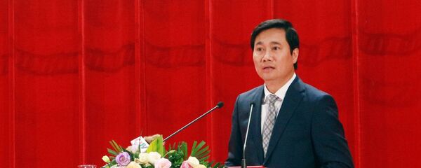 Ông Nguyễn Tường Văn, Chủ tịch UBND tỉnh Quảng Ninh nhiệm kỳ 2016 - 2021 phát biểu nhận nhiệm vụ Ông Nguyễn Tường Văn, Chủ tịch UBND tỉnh Quảng Ninh nhiệm kỳ 2016 - 2021 phát biểu nhận nhiệm vụ - Sputnik Việt Nam