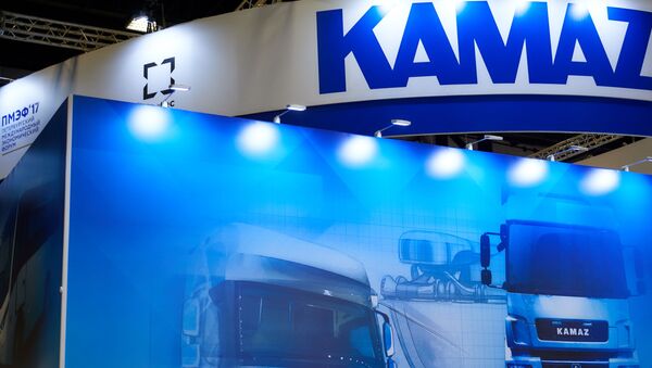 Stand  KAMAZ - Sputnik Việt Nam