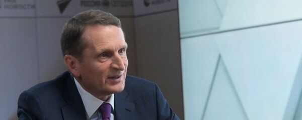 Phỏng vấn Giám đốc SVR S. Naryshkin Sputnik - Sputnik Việt Nam