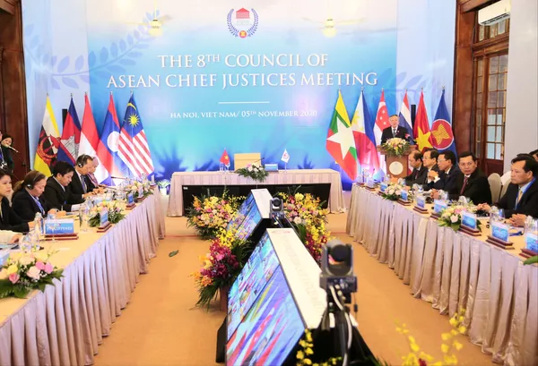 Khai mạc Hội nghị Hội đồng Chánh án các nước ASEAN lần thứ 8 Khai mạc Hội nghị Hội đồng Chánh án các nước ASEAN lần thứ 8 - Sputnik Việt Nam