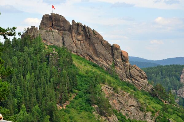 Khu bảo tồn thiên nhiên Stolby (Trụ cột) ở vùng Krasnoyarsk - Sputnik Việt Nam