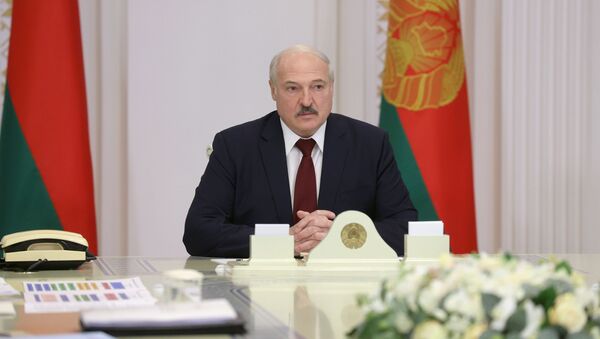 Tổng thống Belarus Alexander Lukashenko tại Minsk - Sputnik Việt Nam