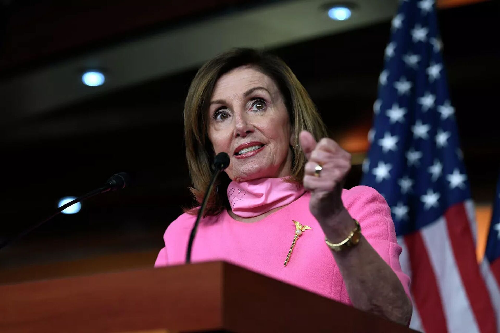 Chủ tịch Hạ viện Hoa Kỳ Nancy Pelosi - Sputnik Việt Nam, 1920, 18.10.2021