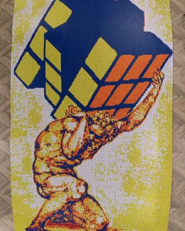 Nghệ sĩ Ý làm bức tranh hơn 6.000 mảnh ghép nhân kỷ niệm 40 năm khối Rubik Nghệ sĩ Ý làm bức tranh hơn 6.000 mảnh ghép nhân kỷ niệm 40 năm khối Rubik - Sputnik Việt Nam