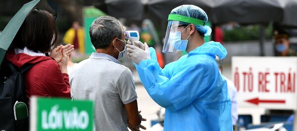 Các biện pháp bảo mật chống coronavirus ở Việt Nam. Các biện pháp bảo mật chống coronavirus ở Việt Nam. - Sputnik Việt Nam