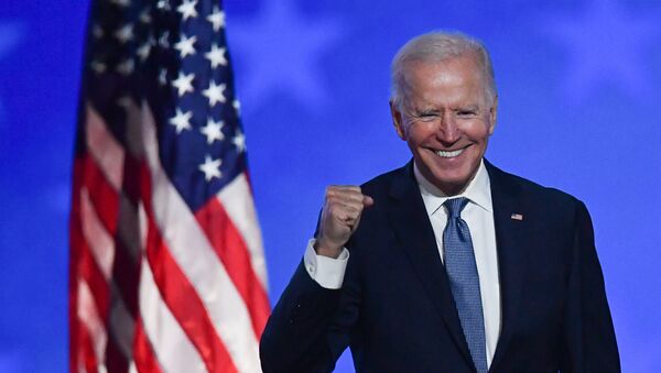 Ứng cử viên Dân chủ Joe Biden. - Sputnik Việt Nam