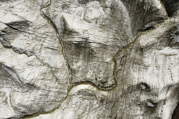 Dòng nước tan chảy từ sông băng Laohugou số 12 trên dãy núi Kỳ Liên, tỉnh Cam Túc, Trung Quốc - Sputnik Việt Nam